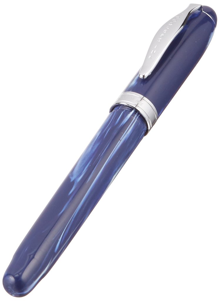 Luxury Brands Noodlers Ahab Fountain Pen Lapis Inferno (15020)