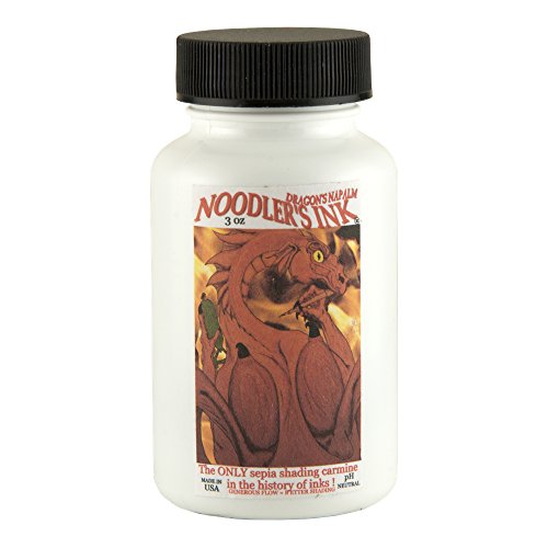 Noodlers Ink 3 Oz Dragons Napalm Red