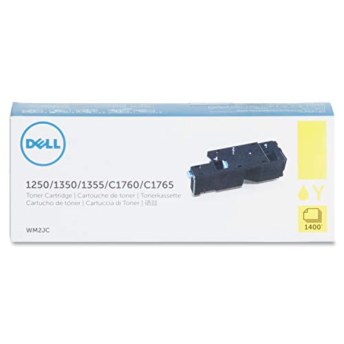 Dell WM2JC Yellow Toner Cartridge 1250c/1350cnw/1355cn/1355cnw/C1760nw/C1765nf/C1765nfw Color Printers