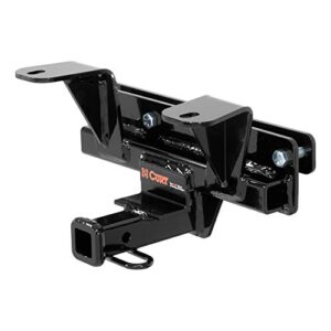 curt 11337 class 1 trailer hitch, 1-1/4-inch receiver, compatible with select volvo c30 , black