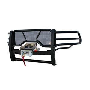 westin 57-93555 black hdx winch mount grille guard fits 2010-2018 ram 2500 3500