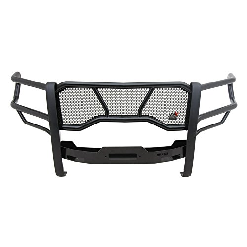 Westin 57-92505 Black HDX Winch Mount Grille Guard fits 2009-2014 F-150 (Excl. Raptor, Harley Davidson)