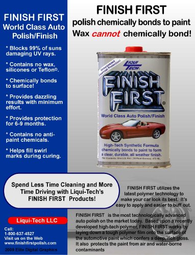 Liqui Tech Finish First Auto Polish (16 oz.)