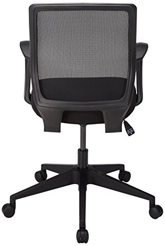 Lorell Executive Mid-Back Work Chair 2.6" Height X 62.5" Width X 26.8" Length Black