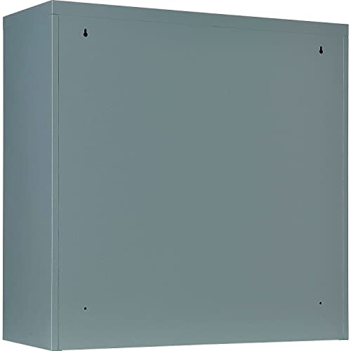 Global Industrial Assembled Wall Storage Cabinet, 30x12x30, Gray