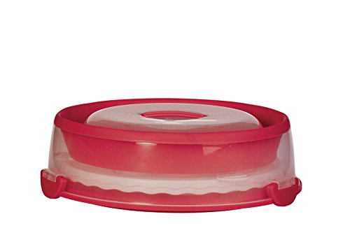 Progressive International BCC-1AZ Carrier, 24 Cupcakes, 2 Layer, Red