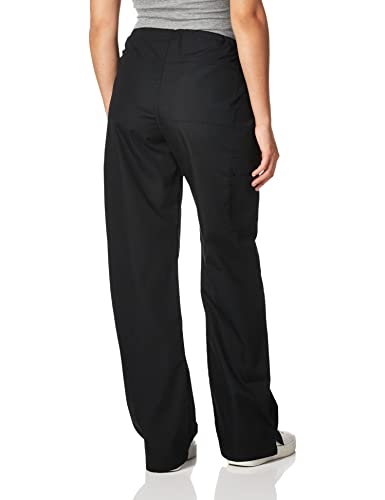 WonderWink Women's Origins Sierra Scrub Pant, Black, Medium