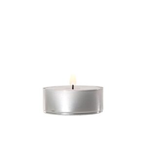 yummi 5 hour unscented tealight candles - 100 per pack
