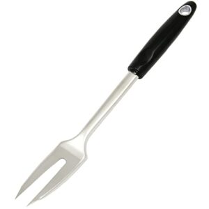 chef craft select meat cooking fork, 12 inch, stainless steel