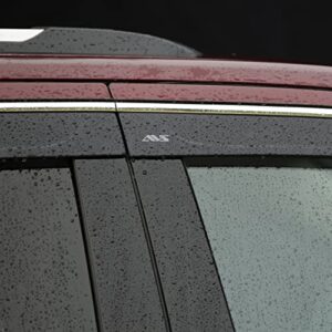 Auto Ventshade [AVS] Low Profile Ventvisor | 2010 - 2023 Toyota 4Runner, Smoke - 4 pc. | 894027