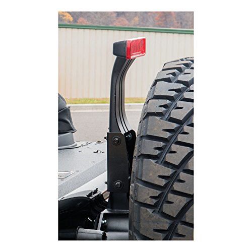ARIES 256TBL Spare Tire Carrier Third Brake Light Extension Bracket, Select Jeep Wrangler JK