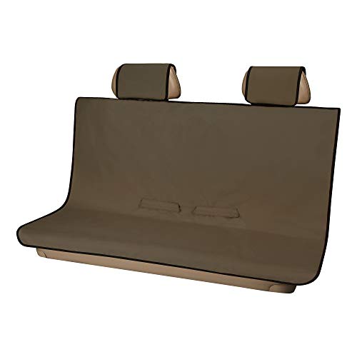 ARIES 3146-18 Seat Defender 58-Inch x 55-Inch Brown Waterproof Universal Bench Car Seat Cover Protector