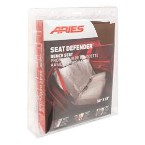 ARIES 3146-18 Seat Defender 58-Inch x 55-Inch Brown Waterproof Universal Bench Car Seat Cover Protector