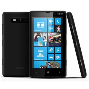 Nokia Lumia 820 8GB GSM 4G LTE Windows 8 Smartphone - Black - AT&T - No Warranty