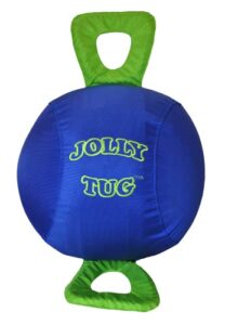 horsemen's pride 14" jolly tug horse toy, blue (jt14 b),all breed sizes