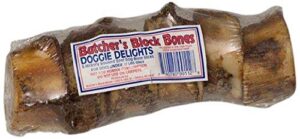 butcher's block bones dog delight beef center cut femur bone, 1-inch