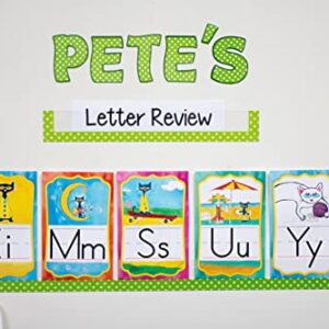 Teacher Created Resources Lime Polka Dots Funtastic Font 4" Letters Combo Pack (TCR5345)