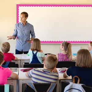 Teacher Created Resources Hot Pink Polka Dots Scalloped Border Trim (5209)