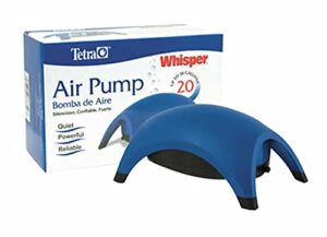 tetra 77852 whisper air pump, 20-gallon