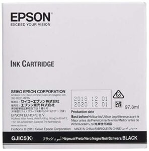 epson gjic5k gp-c831 ink cartridge, black