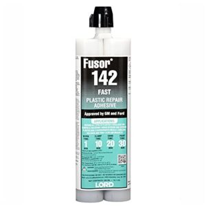 lord fusor plastic repair adhesive, fast, 7.1 oz. part #:fus-142