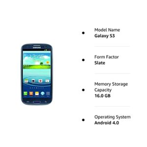 Samsung Galaxy S III/SGH-i747 16GB GSM Unlocked LTE Android Smartphone Blue
