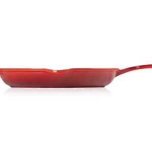 Le Creuset Enameled Cast Iron Signature Iron Handle Skillet, 11.75" (2-3/8 qt.), Cerise