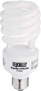 exo terra uvb 200 intense compact fluorescent lamp, 26-watt