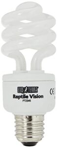 exo terra reptile vision compact fluorescent lamp, 13-watt