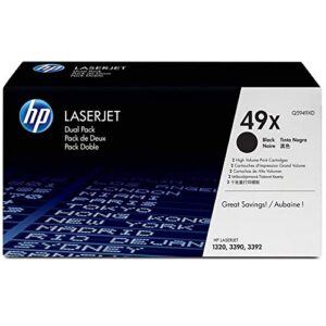 hp laserjet dual pack black print cartridge