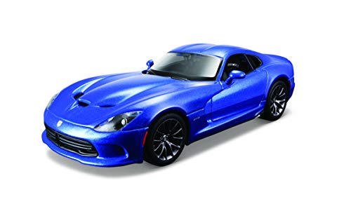 Maisto 1:24 Scale Assembly Line 2013 SRT Viper GTS Diecast Model Kit (Colors May Vary)