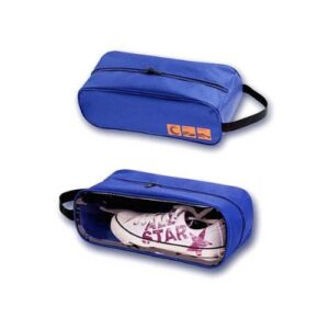 wrapables travel shoe storage bag, blue