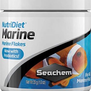 Seachem Nutridiet Marine Flakes with Probiotics 30g/ 1 oz (1092)