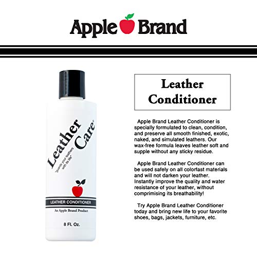 Apple Leather Care Leather Conditioner 8oz Bottle