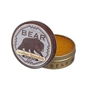 bear grease leather dressing - 3.5 ounces