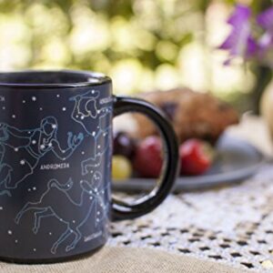 The Unemployed Philosophers Guild Heat Changing Constellation Mug - Add Coffee or Tea and 11 Constellations Appear - Comes in a Fun Gift Box