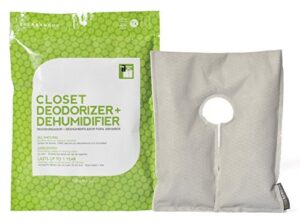 ever bamboo closet deodorizer & dehumidifier w/natural bamboo charcoal (130 g)