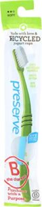 preserve adult soft toothbrush with mailer assorted colors