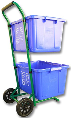 Recycle Cart for Recycle Bins Robust Recycle Cart for Simple Recycle Bin Moving | Recycle Caddy (Single Pack)