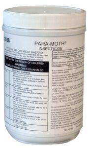 mann lake dc130 para-moth wax moth control canister, 1-pound