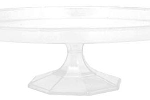 Amscan 438196.86 Clear Dessert Stand Medium, 1 piece