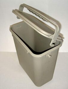 under-counter indoor kitchen food waste 1.5 gal compost container/bin system by yukchuk