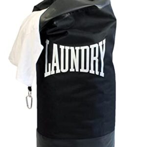 Suck UK | Laundry Bag | Punching Bag Shaped Hampers For Laundry | Laundry Basket & Dorm Room Essentials | Gifts For Men | Dirty Clothes Hamper For Knock Out Boys Bedroom Decor | Black Laundry Hamper