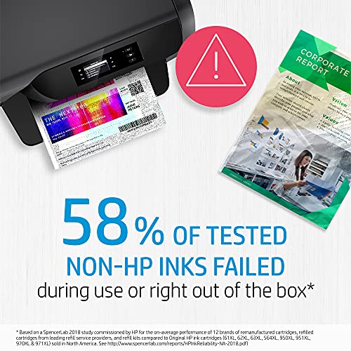 HP 971 | PageWide Cartridge | Cyan | Works with HP OfficeJet Pro X451, X476, X551, X576 | CN622AM