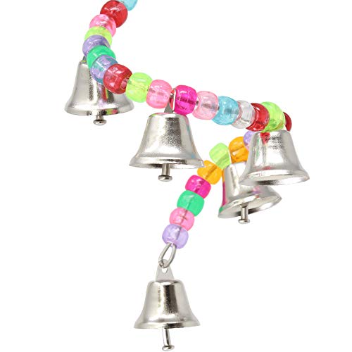 890 Ring My Bell Bonka Bird Toys Small Colorful Beads Assorted Budgie Finch Parrotlet Quaker Dove