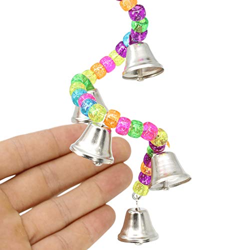 890 Ring My Bell Bonka Bird Toys Small Colorful Beads Assorted Budgie Finch Parrotlet Quaker Dove