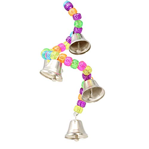 890 Ring My Bell Bonka Bird Toys Small Colorful Beads Assorted Budgie Finch Parrotlet Quaker Dove