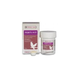 versele laga ferti-vit 25 gr. vitamins, amino acids and trace elements. for pigeons, birds & poultry