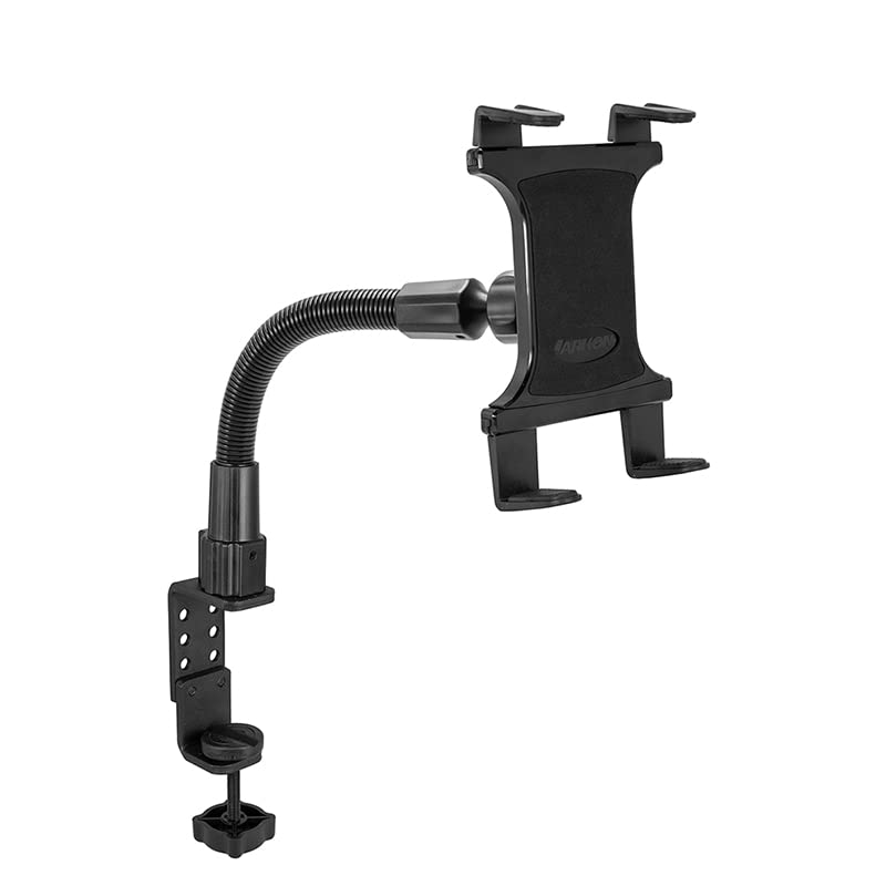 Arkon TAB086-12 Heavy Duty Tablet Clamp Mount with 12 inch Neck for iPad Pro iPad Air Galaxy Note 10.1 Retail Black