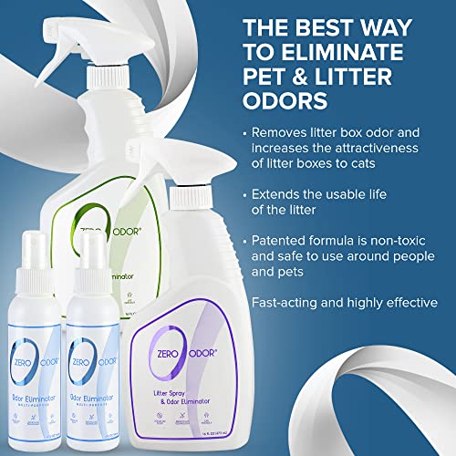 Zero Odor ZOP 1062 Lover's Kit Cats Odor Remover